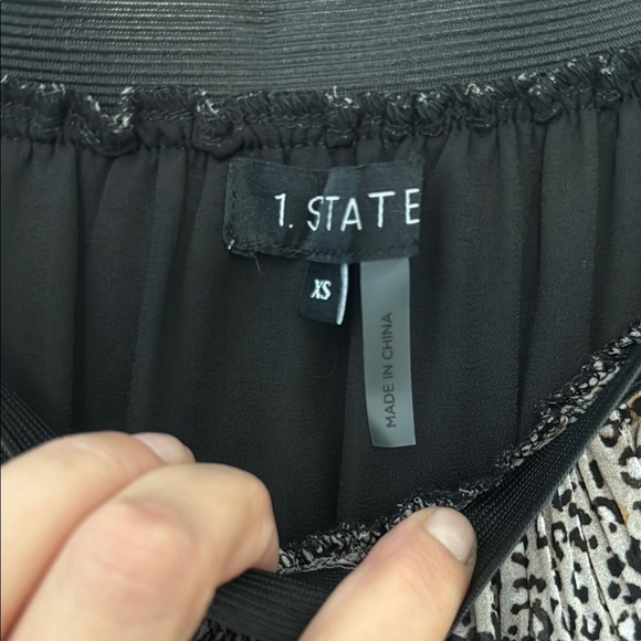 1. State Tiered Leopard Print Midi Skirt - Picture 5 of 8